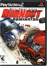 Burnout Dominator PAL Playstation 2 PAL box art